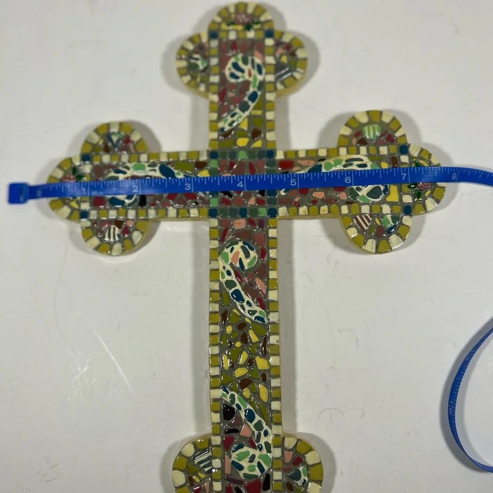 Mosaic tile Celtic Cross - Picture 12 of 14